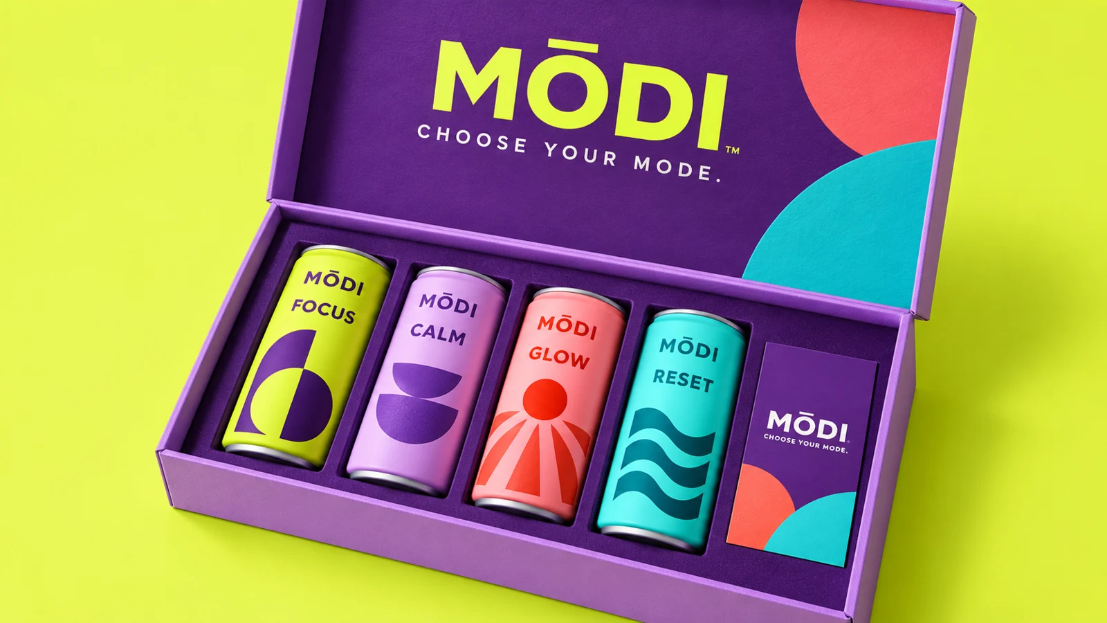 Modi Drinks: gift packaging — concept presentation