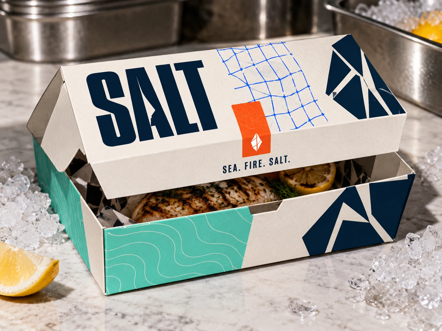 Salt: takeaway packaging — concept presentation