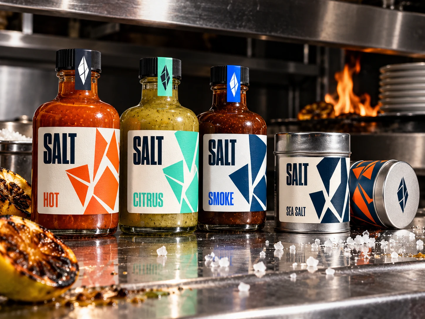 Salt: branded product range — concept presentation