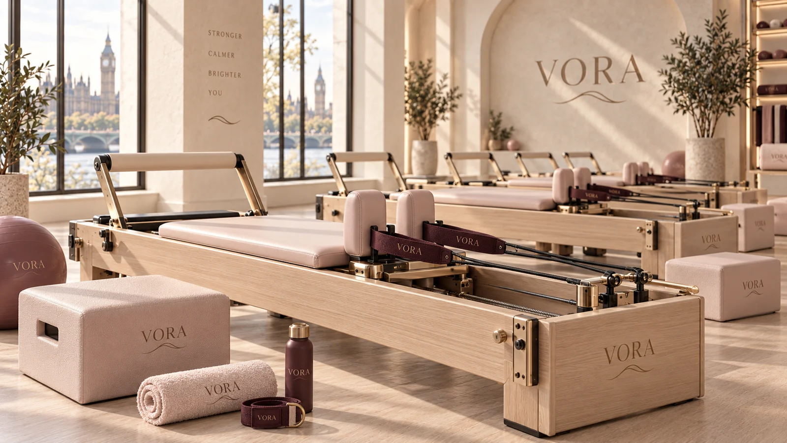 Vora: pilates studio concept — concept presentation