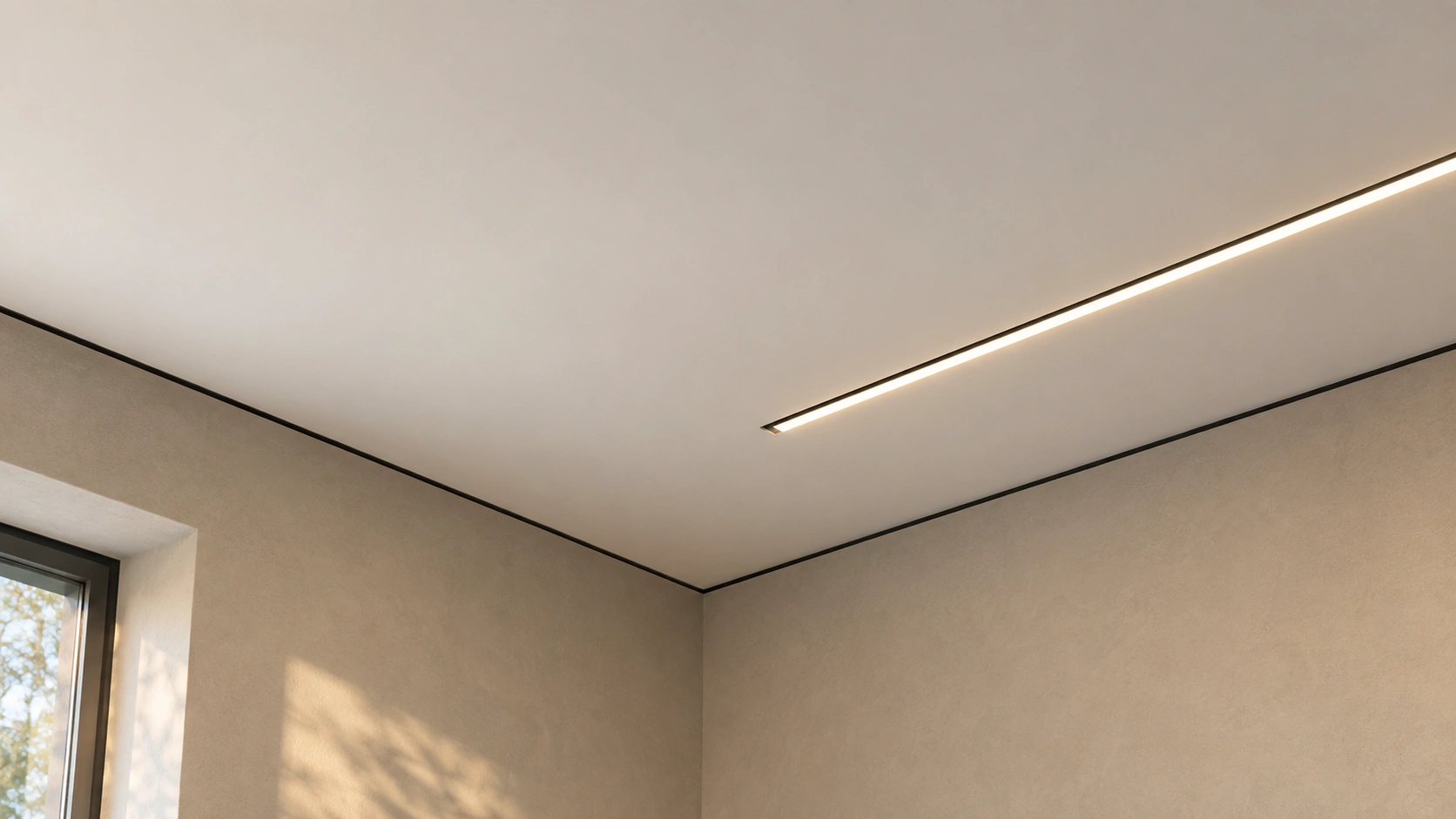 Minimal perimeter shadow gap — Accanto design illustration