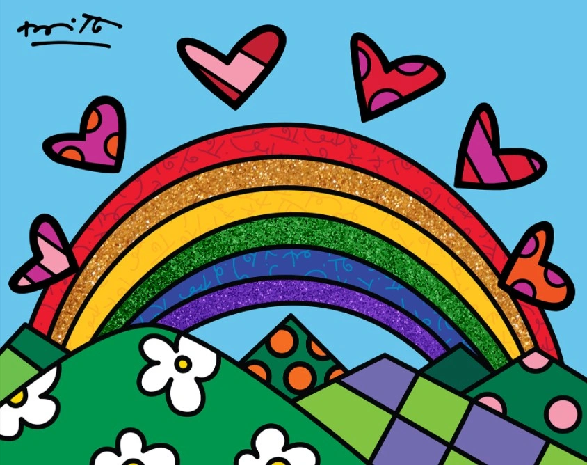 The Colours of Love · Romero Britto