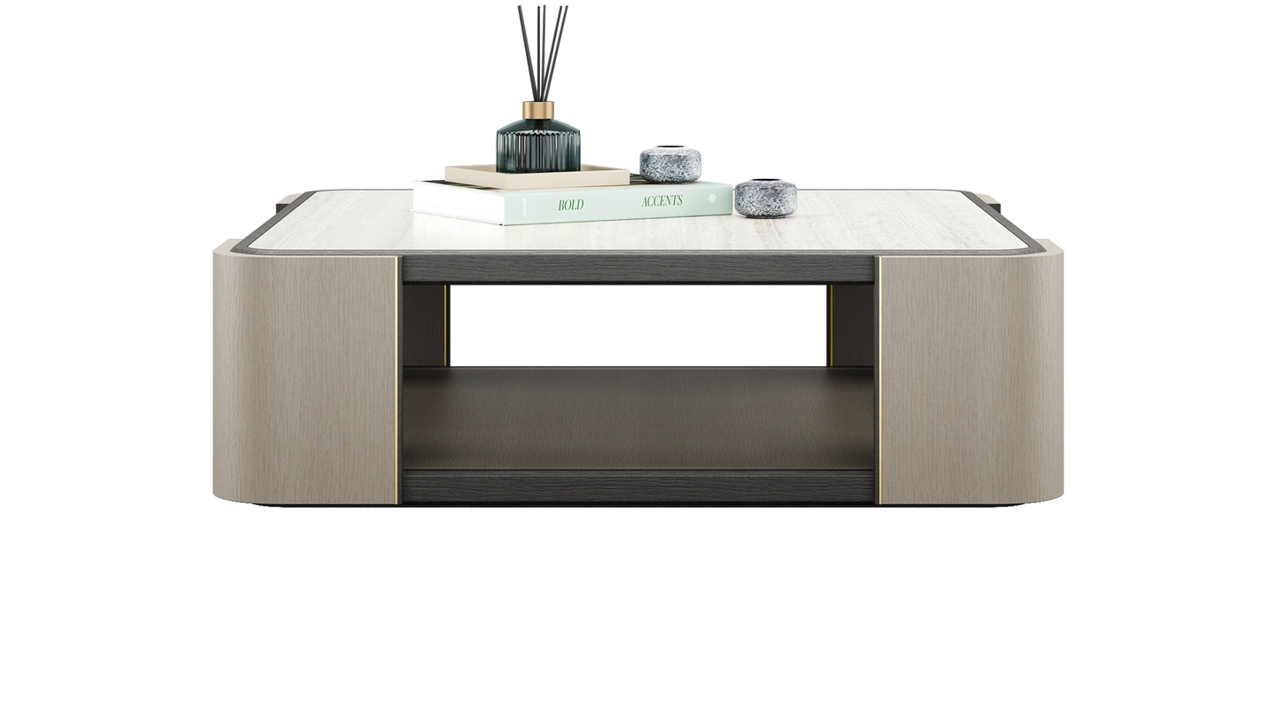 Architectural marble centrepiece